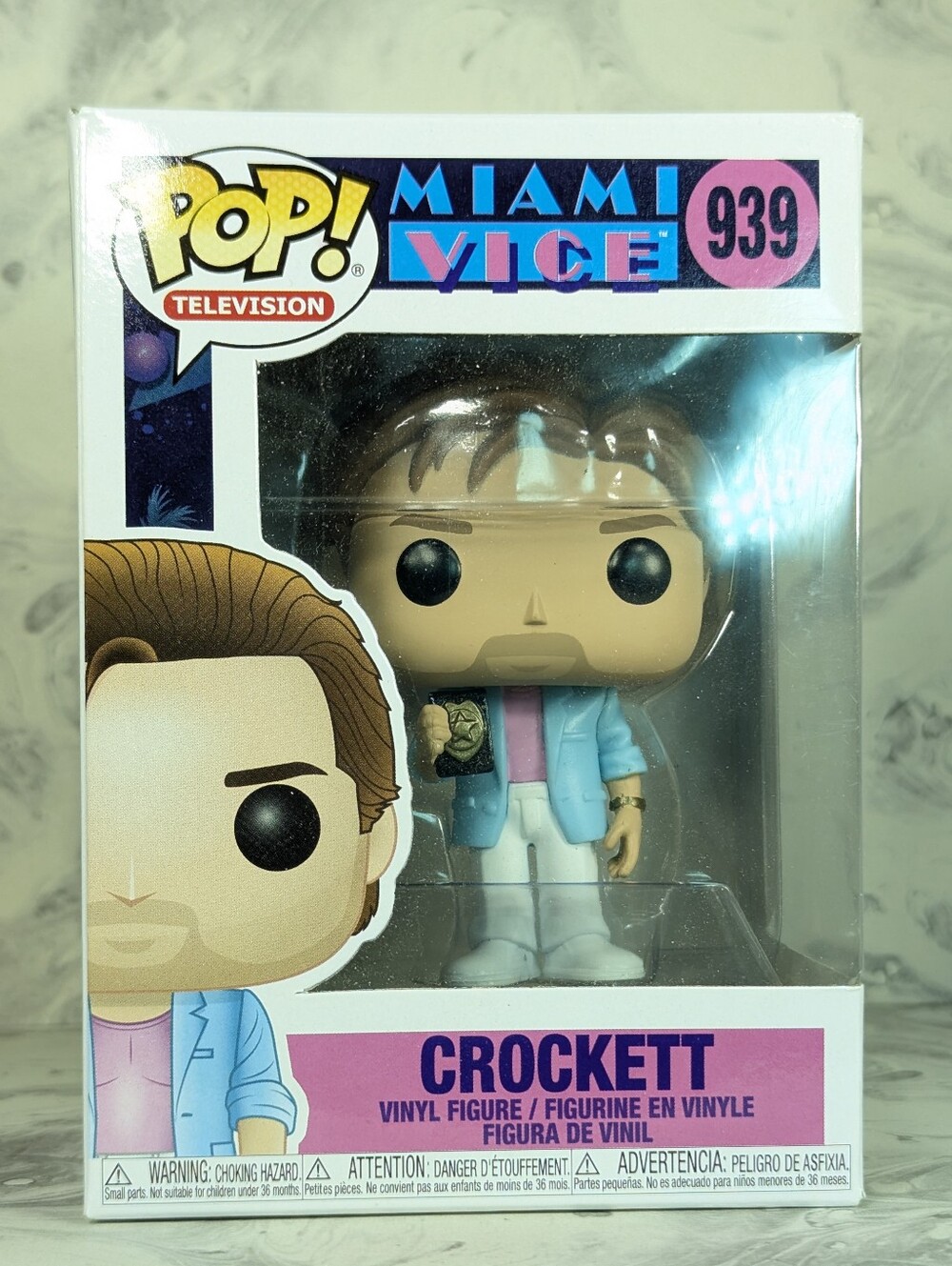 Funko Pop Miami Vice 939 Crockett MIB